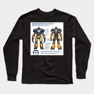 Mech Tech Series #2 - AI Generated Concept Character - Long Sleeve T-Shirt